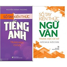 Combo Sổ Tay Kiến Thức Trung Học Cơ Sở Môn Văn+ Tiếng Anh