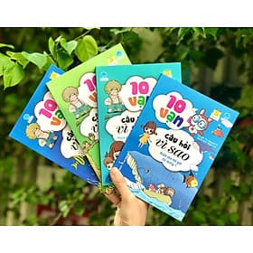 Combo 4Q 10 Vạn Câu Hỏi Vì Sao: Khám Phá Thế Giới Đại Dương 1 + Khám Phá Thế Giới Đại Dương 2 + Khám Phá Thế Giới Thực Vật + Vũ Trụ Thần Bí - Vũ Văn Dương