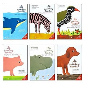 Bộ Sách Ehon Ai Ở Sau Lưng Bạn Thế?