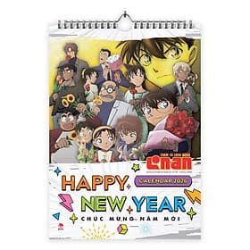 Lịch Treo Tường Thám Tử Lừng Danh Conan 2026 - Nhà xuất bản Larousse