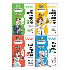 Hiểu Quy Luật Tâm Lí, Giúp Phát Triển Tư Duy - Combo 4 Cuốn - NXB Kim Đồng - Quý Somsen