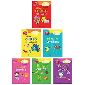 Bộ Sách Bé Tập Tô - Cùng Bé Bước Vào Lớp 1