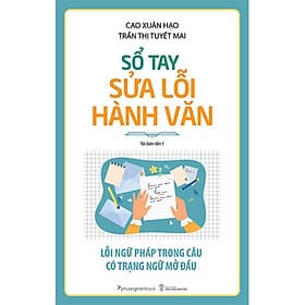 Sổ Tay Sửa Lỗi Hành Văn