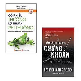 Bộ 2 cuốn cầm nang về chứng khoán: Tâm Lý Thị Trường Chứng Khoán - Cổ Phiếu Thường Lợi Nhuận Phi Thường - Lợi Ỷ Ân