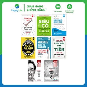 Bộ sách Bí Kíp Tăng Trưởng Doanh Thu - Một Vốn Bốn Lời (gồm 8 cuốn) - Happy Live - Thu Hà