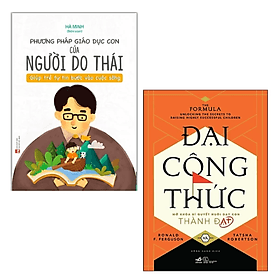 Combo 2 cuốn: Đại Công Thức - Bí Quyết Nuôi Dạy Con Thành Đạt + Phương Pháp Giáo Dục Con Của Người Do Thái - Phương Hà