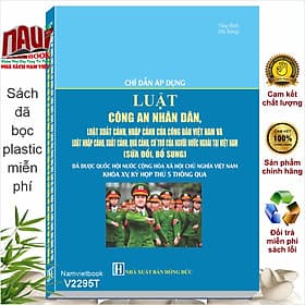 Sách Chỉ Dẫn Áp Dụng Luật Công An Nhân Dân, Luật Xuất Cảnh, Nhập Cảnh Của Công Dân Việt Nam - V2295T - An Vi