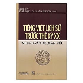 Tiếng Việt Lịch Sử Trước Thế Kỷ XX - Những Vấn Đề Quan Yếu - Đinh Văn Đức - VIETNAMBOOK - Thế Đức