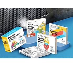 Bộ 4 Cuốn "Binh Pháp" Cho Doanh Nghiệp : Testing Business Ideas - Kiểm Chứng Ý Tưởng Kinh Doanh + Business Model Generation - Tạo Lập Mô Hình Kinh Doanh + Value Proposition Design - Thiết Kế Giải Pháp Giá Trị + The Invincible Company - Tạo Lập Mô Hình Do - G