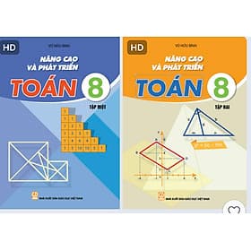 Combo Nâng cao và phát triển toán 8( 2 tập) - 