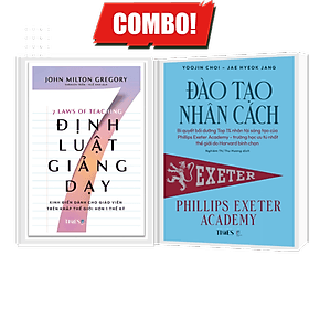 Combo Định Luật Giảng Dạy: 7 Định Luật Giảng Dạy+ Đào Tạo Nhân Cách - TIMES BOOKS
