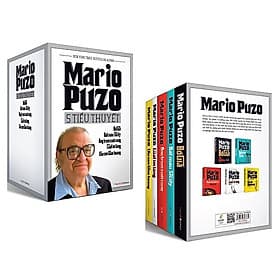 Tuyển Tập Mario Puzo (Trọn Bộ 5 Quyển) Tặng Kèm BookMath Kẽm - Bộ Văn Hóa