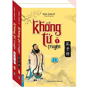 Khổng Tử truyện - trọn bộ 2 tập (bìa mềm) tặng kèm hộp - Khổng Tử
