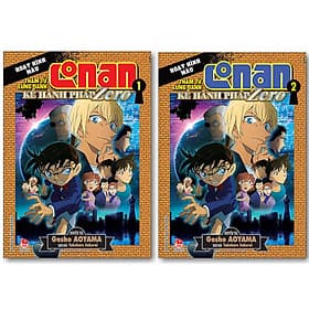 Combo Thám Tử Lừng Danh Conan Hoạt Hình Màu: Kẻ Hành Pháp Zero (Tập 1 + Tập 2) (2 Cuốn) - Kim Hyojin
