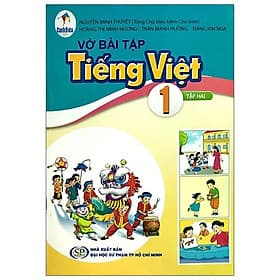 Sách Vở bài tập Tiếng Việt 1- tập hai- Cánh Diều (Kèm bìa nilong bao sách) - Việt Hà