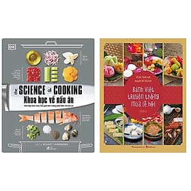 Combo 2 Quyển: Khoa Học Về Nấu Ăn - The Science Of Cooking + Bánh Việt Truyền Thống Mùa Lễ Hội (Bìa Mềm) - Việt An