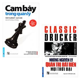Combo Tủ Sách Quản Trị: Những Nguyên Lý Quản Trị Bất Biến Mọi Thời Đại, Cạm Bẫy Trong Quản Lý - Nguyên