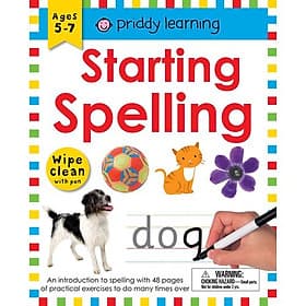 Wipe Clean Workbook: Starting Spelling - Nam Phương
