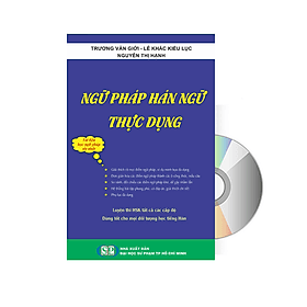 Sách - Ngữ Pháp Hán Ngữ Thực Dụng + DVD tài liệu - Trương Văn Giới