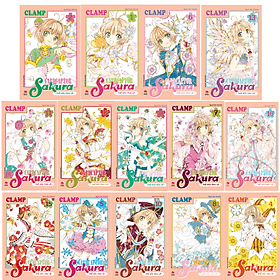 Combo Truyện Card Captor Sakura - Thẻ Bài Pha Lê ( Trọn Bộ 16 Tập) - 
