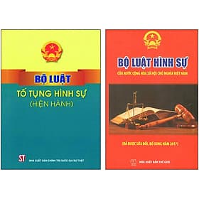 Combo 2 Cuốn: Bộ Luật Hình Sự Của Nước CHXHCN Việt Nam + Bộ Luật Tố Tụng Hình Sự (Hiện Hành) - Việt Hà