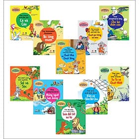 Combo 10 cuốn Truyện tranh ngụ ngôn dành cho thiếu nhi ( Song ngữ Anh - việt ) - Việt An