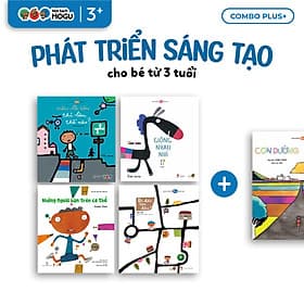 Truyện Ehon bé 3-4-5 tuổi - Bộ 5 cuốn Phát triển sáng tạo - Gomi Taro