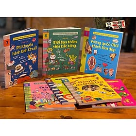 (Sách tranh in màu toàn bộ) COMBO TRUYỆN KỂ VÀ KIẾN THỨC DÀNH CHO LỨA TUỔI NHI ĐỒNG (7 QUYỂN) - Nhiều tác giả – NXB Kim Đồng - Kim Quý