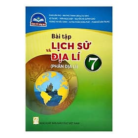 Sách Bài Tập Lịch Sử và Địa Lí 7 (Phần Địa Lí)- Chân Trời Sáng Tạo (Kèm Nilon bọc Sách) - Chà