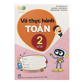 Combo Vở thực hành Toán và Tiếng Việt 2 - Kết nối tri thức (4 cuốn) - An Vi