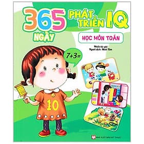 Sách 365 Ngày Phát Triển IQ - Học Môn Toán - NXB Mỹ Thuật