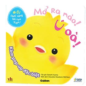 Dtpbooks - Mở ra nào! Ú òa! - Chơi cùng Gà con Piyo! (Mới) - Kèm pop-up đặc biệt - Gã