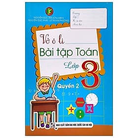 Vở Ô Li Bài Tập Toán Lớp 3 - Quyển 2 - Cty Văn Hóa Khang Việt