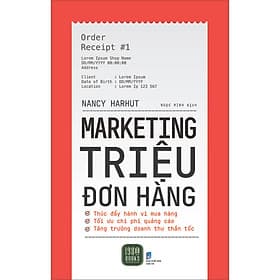 Sách Marketing Triệu Đơn Hàng - Trí
