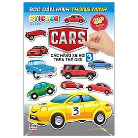 Sách Sticker - Car - Các hãng xe trên thế giới - Việt Hà