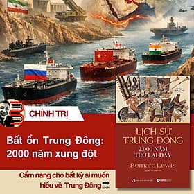 LỊCH SỬ TRUNG ĐÔNG 2.000 NĂM TRỞ LẠI ĐÂY – Bernard Lewis - Nguyễn Thọ Nhân dịch – NXB Tri Thức - AlphaBooks - Nguyễn Nam
