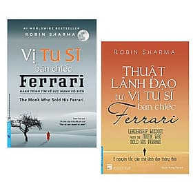 Combo 2 Cuốn Vị Tu Sĩ Bán Chiếc Ferrari + Thuật Lãnh Đạo Từ Vị Tu Sĩ Bán Chiếc Ferrari - Thu