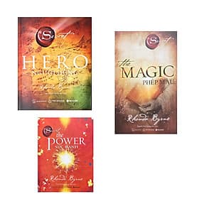 Combo 3 cuốn The Secret , Hero Người Hùng + Magic Phép Màu + Power Sức Mạnh - Hú