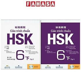 Combo Sách Giáo Trình Chuẩn HSK 6 - Tập 2 - Sách Bài Học Và Bài Tập - Trí