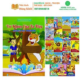 Truyện cổ tích song ngữ Anh Việt bộ 10-20 cuốn - Việt An