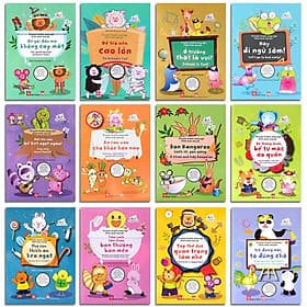 Truyện Tranh Song Ngữ Việt Anh Cho Bé - Combo 12 Cuốn - Đinh Tị Books - Việt An