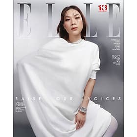 Tạp chí phái đẹp ELLE tháng 11/2023 - Ca Sĩ Mỹ Tâm - Châu Sa