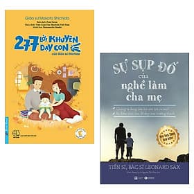 Combo Tuyệt Chiêu Trở Thành Cha Mẹ Thông Thái Dạy Con Đúng Cách: 277 Lời Khuyên Dạy Con Của Giáo Sư Shichida + Sự Sụp Đổ Của Nghề Làm Cha Mẹ ( Tặng Kèm Bookmark Happy Life) - Chizu Saeki