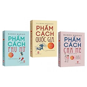 Combo bộ 3 Phẩm cách Quốc gia - Phẩm cách Cha mẹ - Phẩm cách Phụ nữ - Nguyễn Quốc Vương