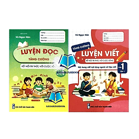 Combo luyện đọc + luyện viết tăng cường - nội dung viết mở rộng ngoài vở tập viết lớp 1 ( kết nối tri thức ) - An Vi