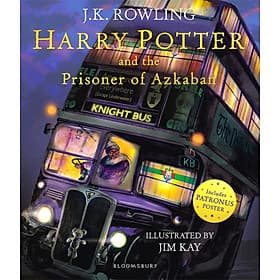 Tiểu thuyết thiếu nhiên tiếng Anh: Harry Potter and the Prisoner of Azkaban - Illustrated Paperback (Jim Kay) - Thu