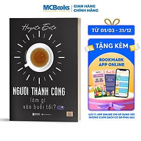 Người thành công làm gì vào buổi tối