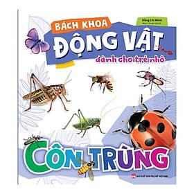 Sách: Bách Khoa Động Vật Dành Cho Trẻ Nhỏ - Côn Trùng - Minh Trung