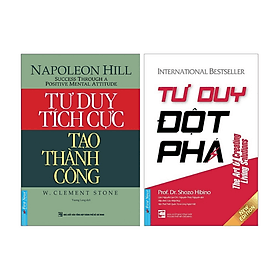 Combo 2 cuốn sách Tư Duy Tích Cực Tạo Thành Công + Tư Duy Đột Phá - Thanh Thanh