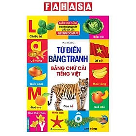 Từ Điển Bằng Tranh - Bảng Chữ Cái Tiếng Việt (Bìa Cứng) - Minh Minh